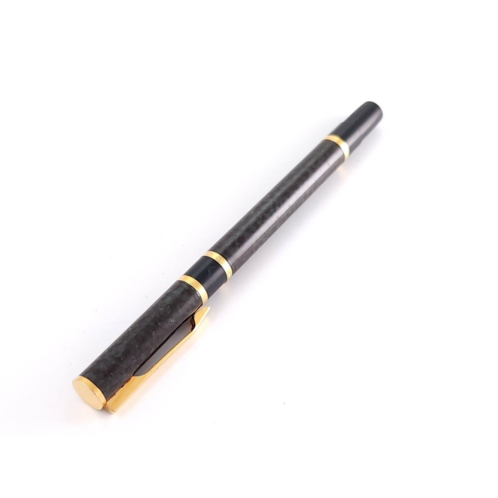 Vintage 1985-1990 Waterman Laureat I Rollerball Pen Green Marble K172E France